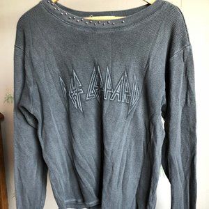 Grunge Def Leppard Waffle Tee